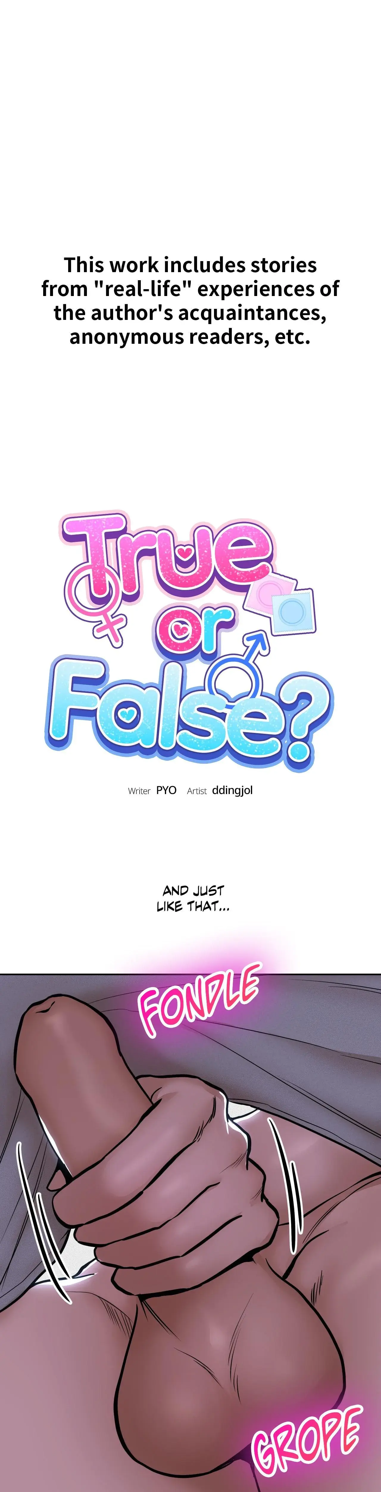 True Or False Chapter 72 - Page 1