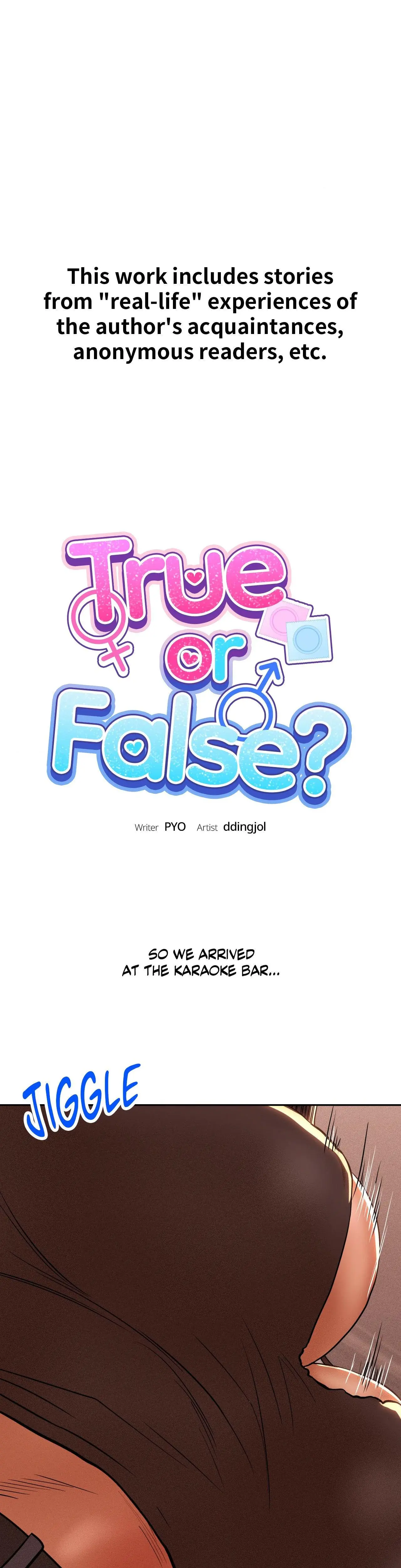 True Or False Chapter 89 - Page 1