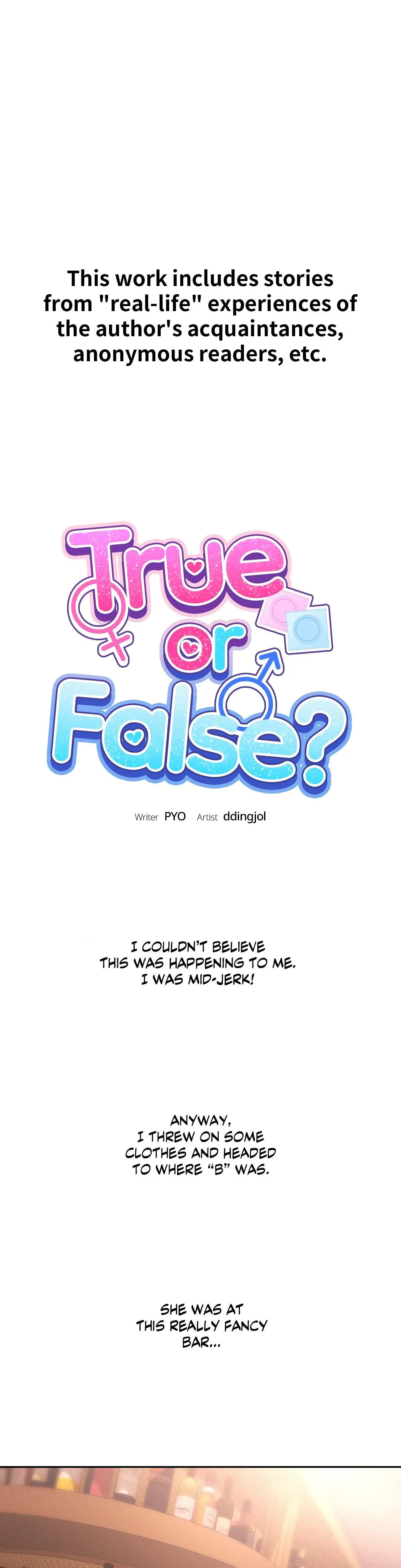 True Or False Chapter 96 - Page 1