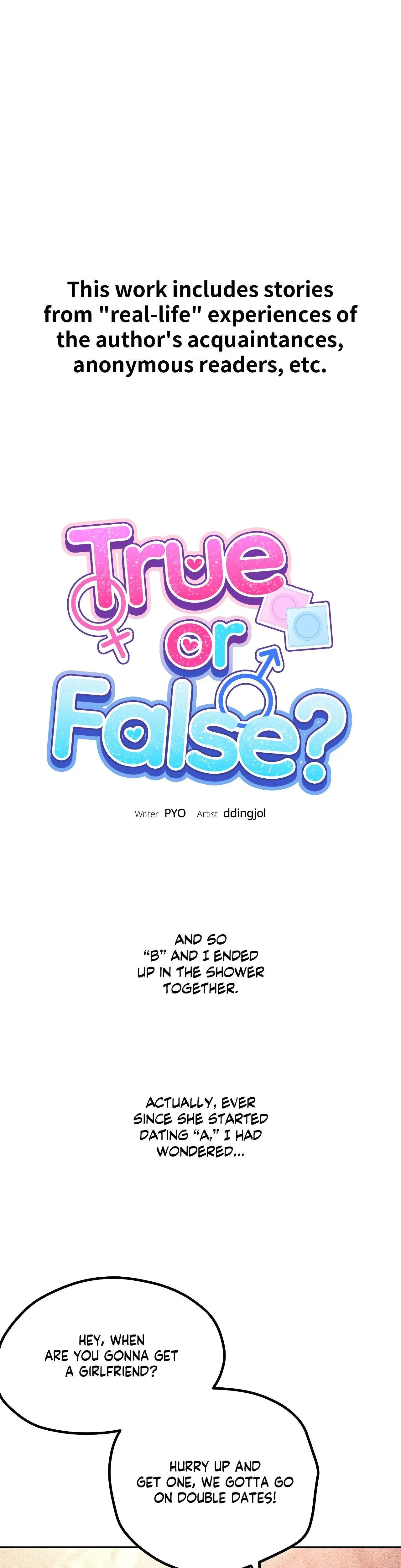 True Or False Chapter 99 - Page 1