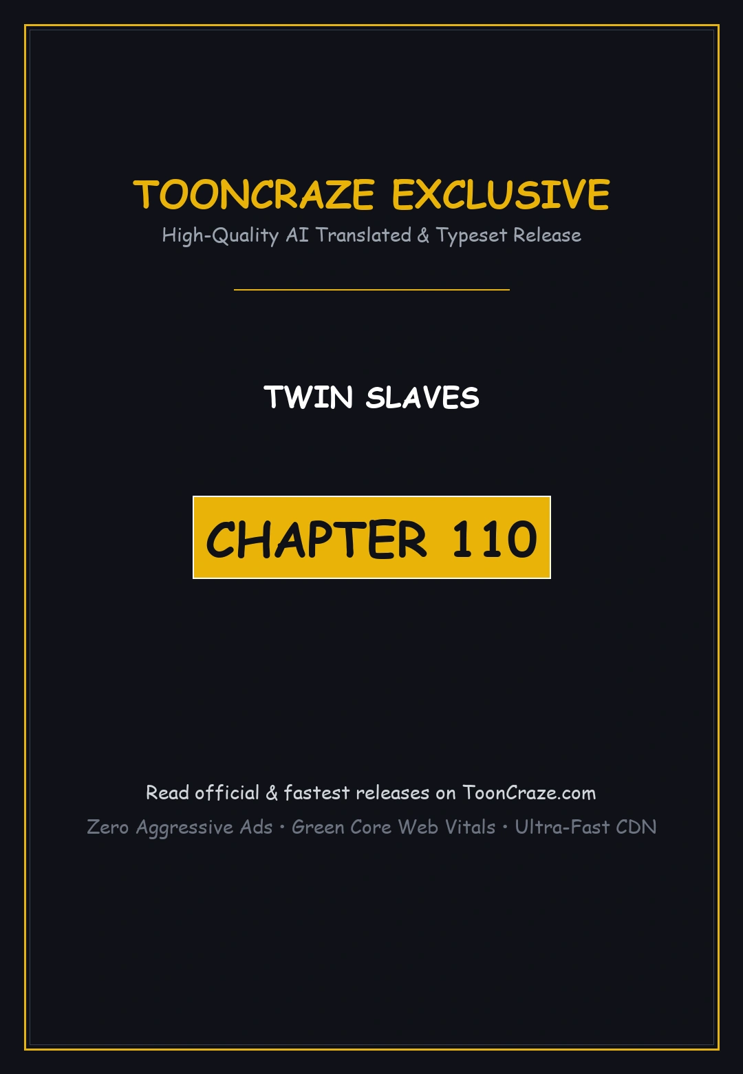 Twin Slaves Chapter 110 - Page 1