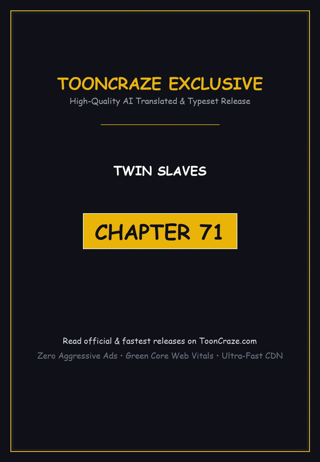 Twin Slaves Chapter 71 - Page 1