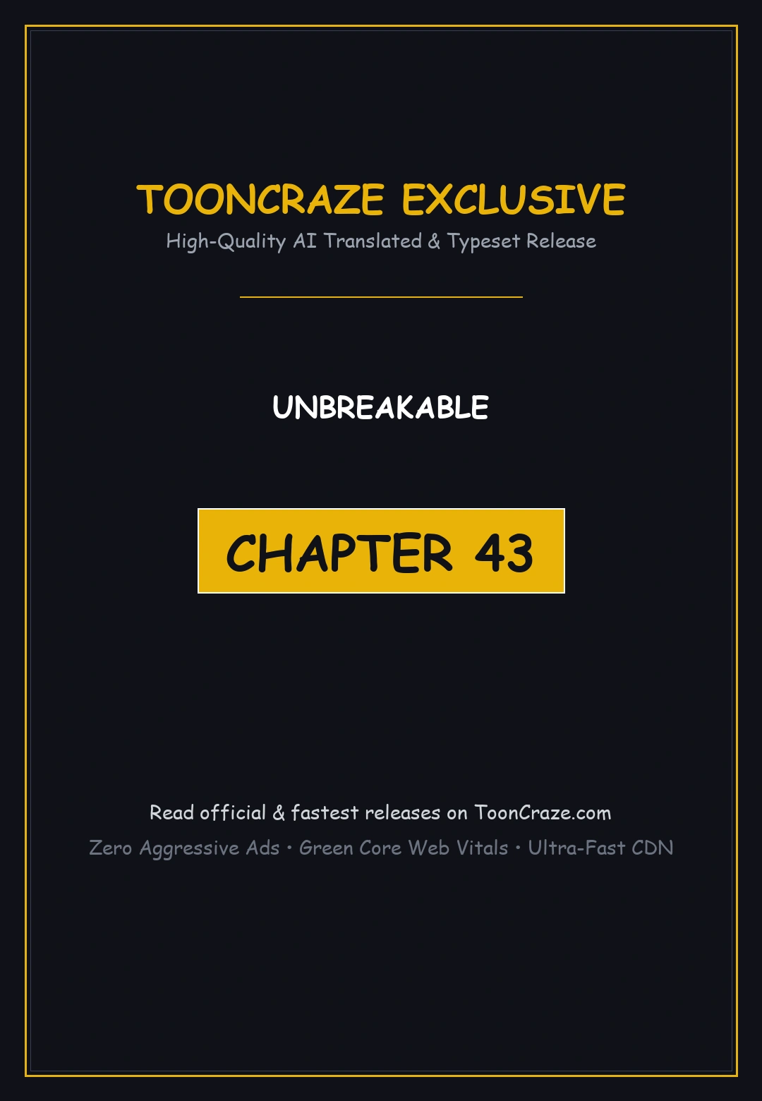 Unbreakable Chapter 43 - Page 1
