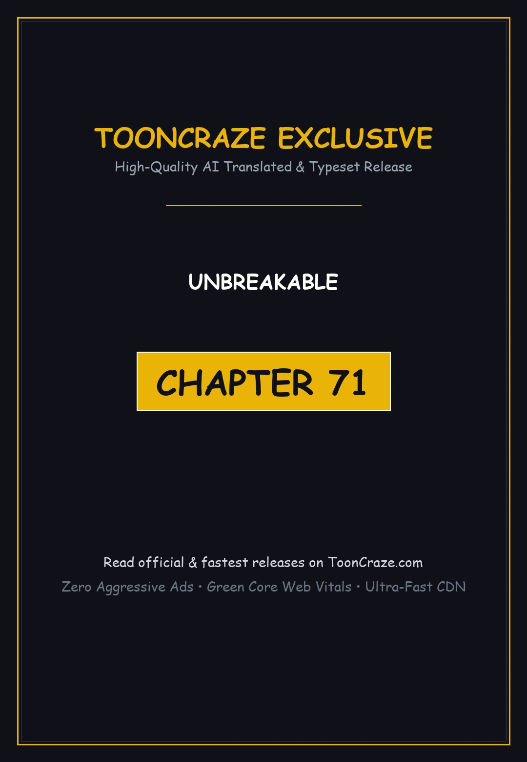 Unbreakable Chapter 71 - Page 1