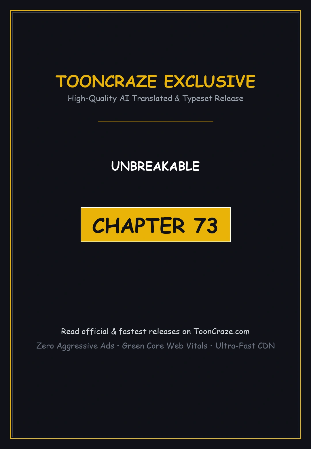 Unbreakable Chapter 73 - Page 1