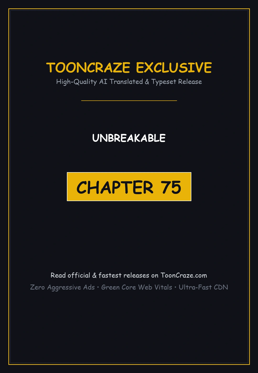 Unbreakable Chapter 75 - Page 1
