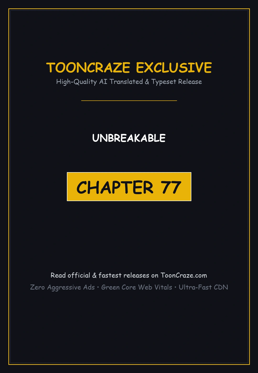 Unbreakable Chapter 77 - Page 1