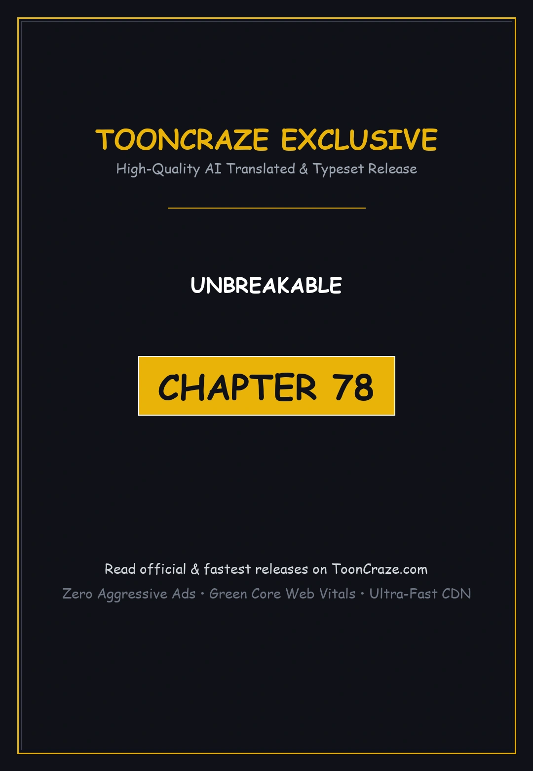 Unbreakable Chapter 78 - Page 1