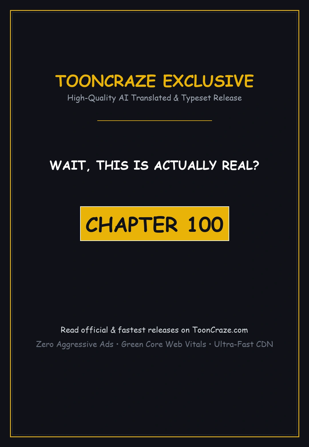 Wait This Is Actually Real Chapter 100 - Page 1