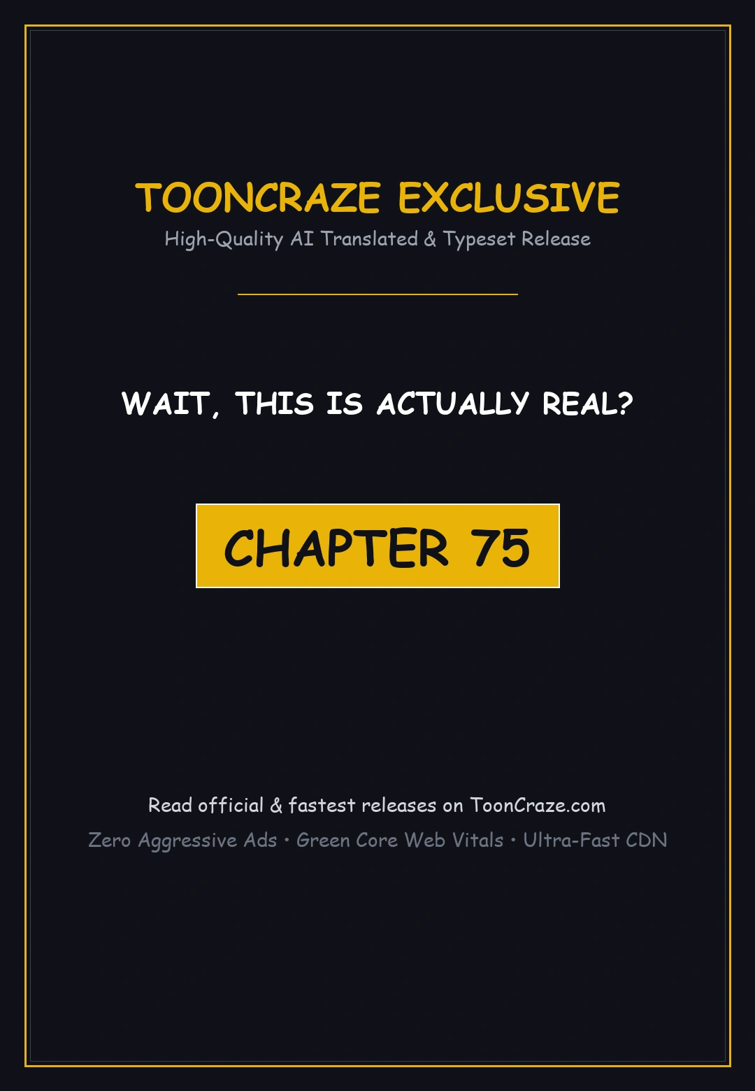 Wait This Is Actually Real Chapter 75 - Page 1