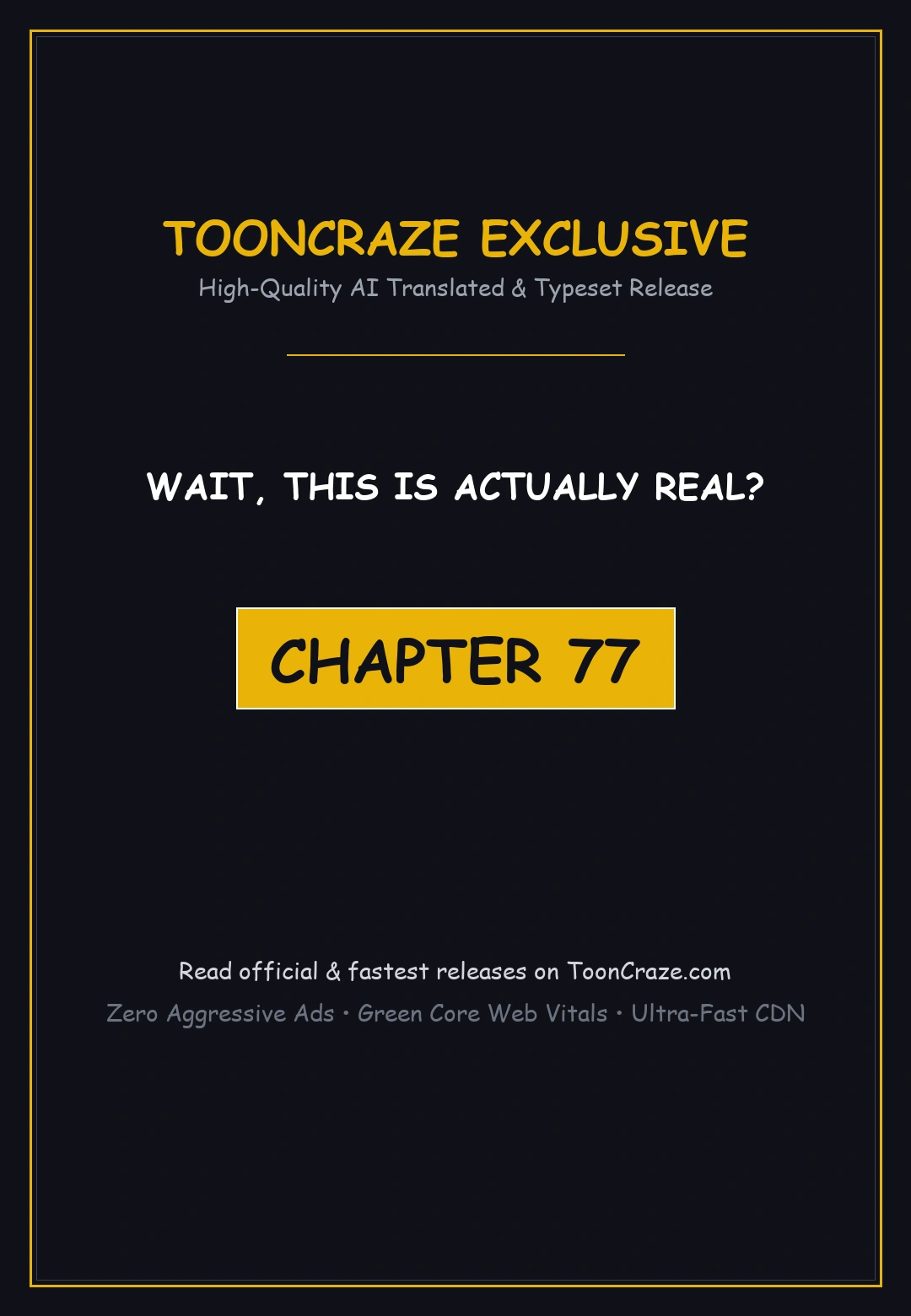 Wait This Is Actually Real Chapter 77 - Page 1
