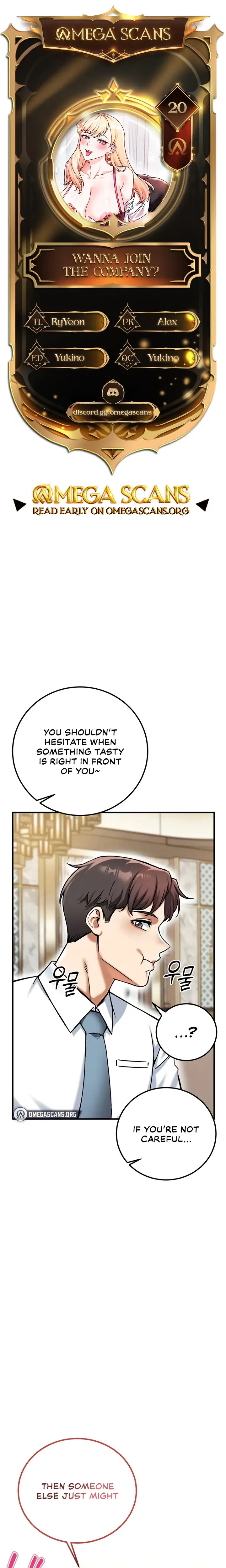 Wanna Join The Company Chapter 20 - Page 1