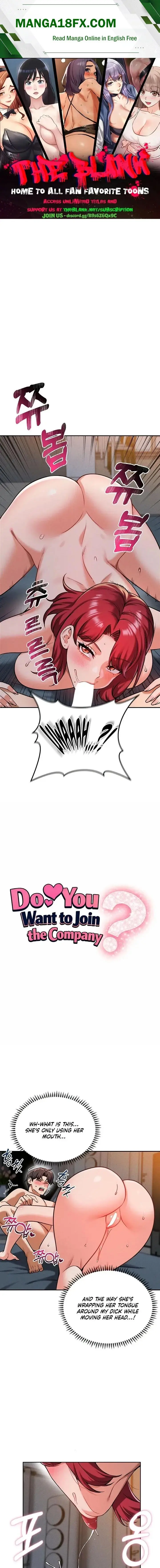 Wanna Join The Company Chapter 34 - Page 1