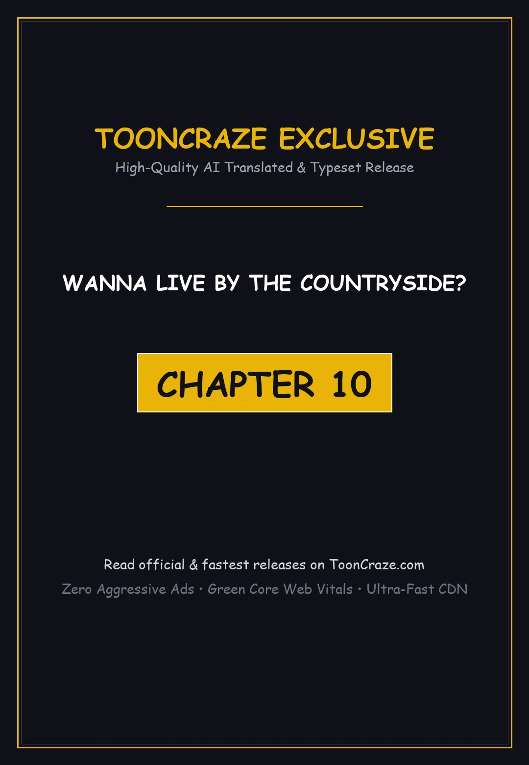 Wanna Live By The Countryside Chapter 10 - Page 1
