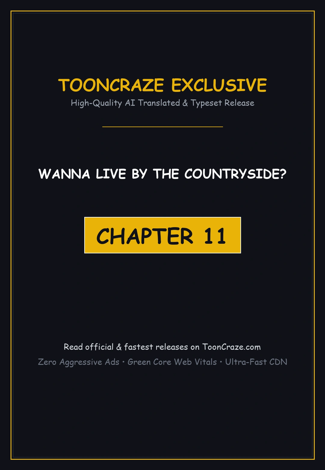 Wanna Live By The Countryside Chapter 11 - Page 1
