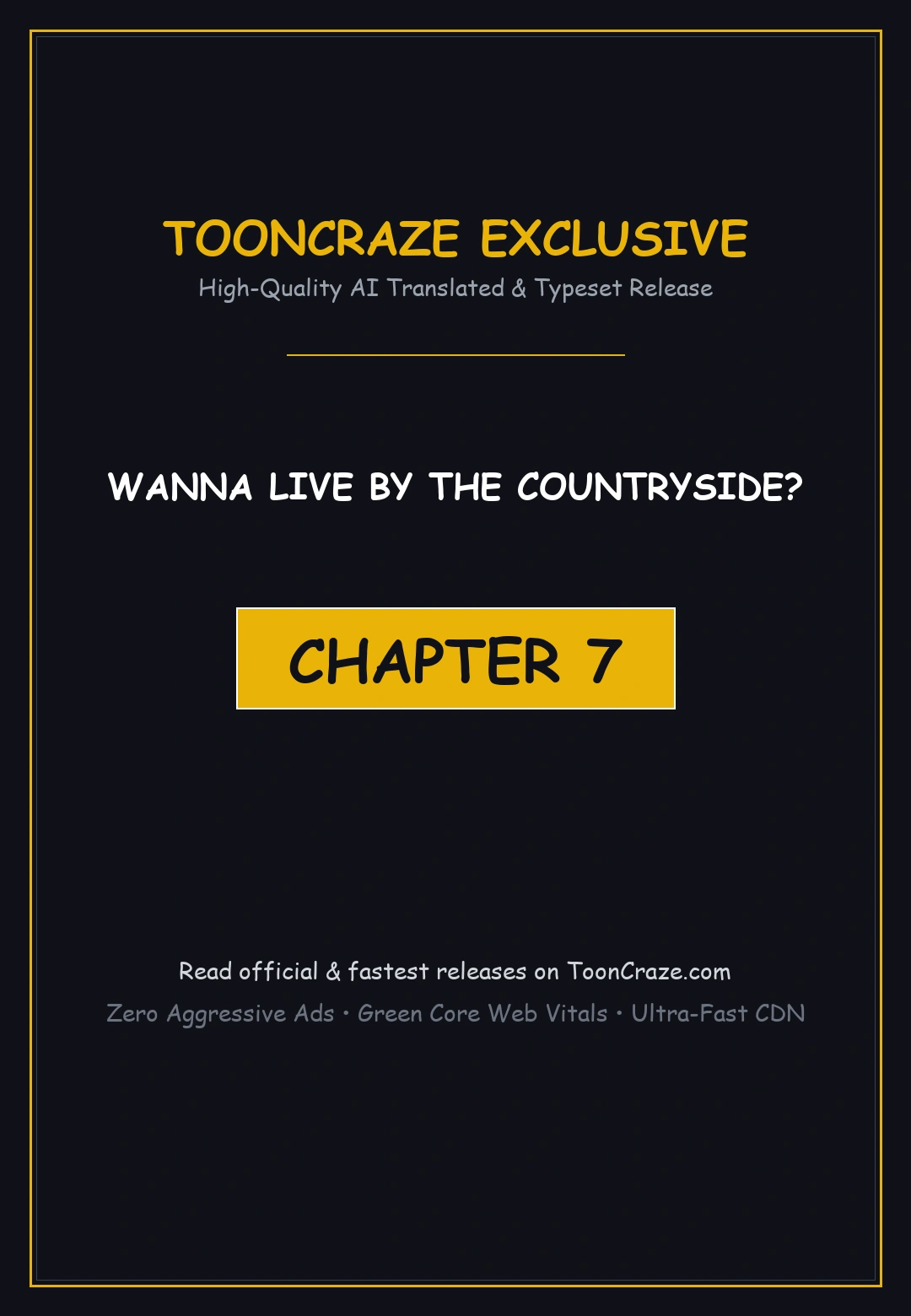 Wanna Live By The Countryside Chapter 7 - Page 1