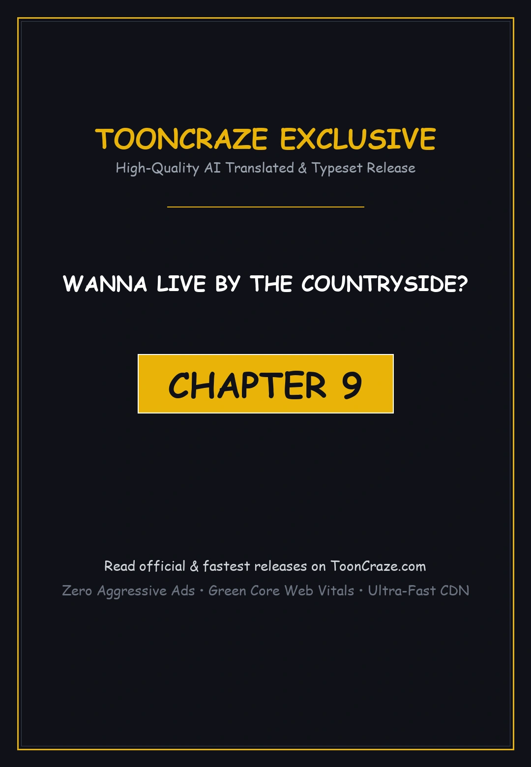 Wanna Live By The Countryside Chapter 9 - Page 1