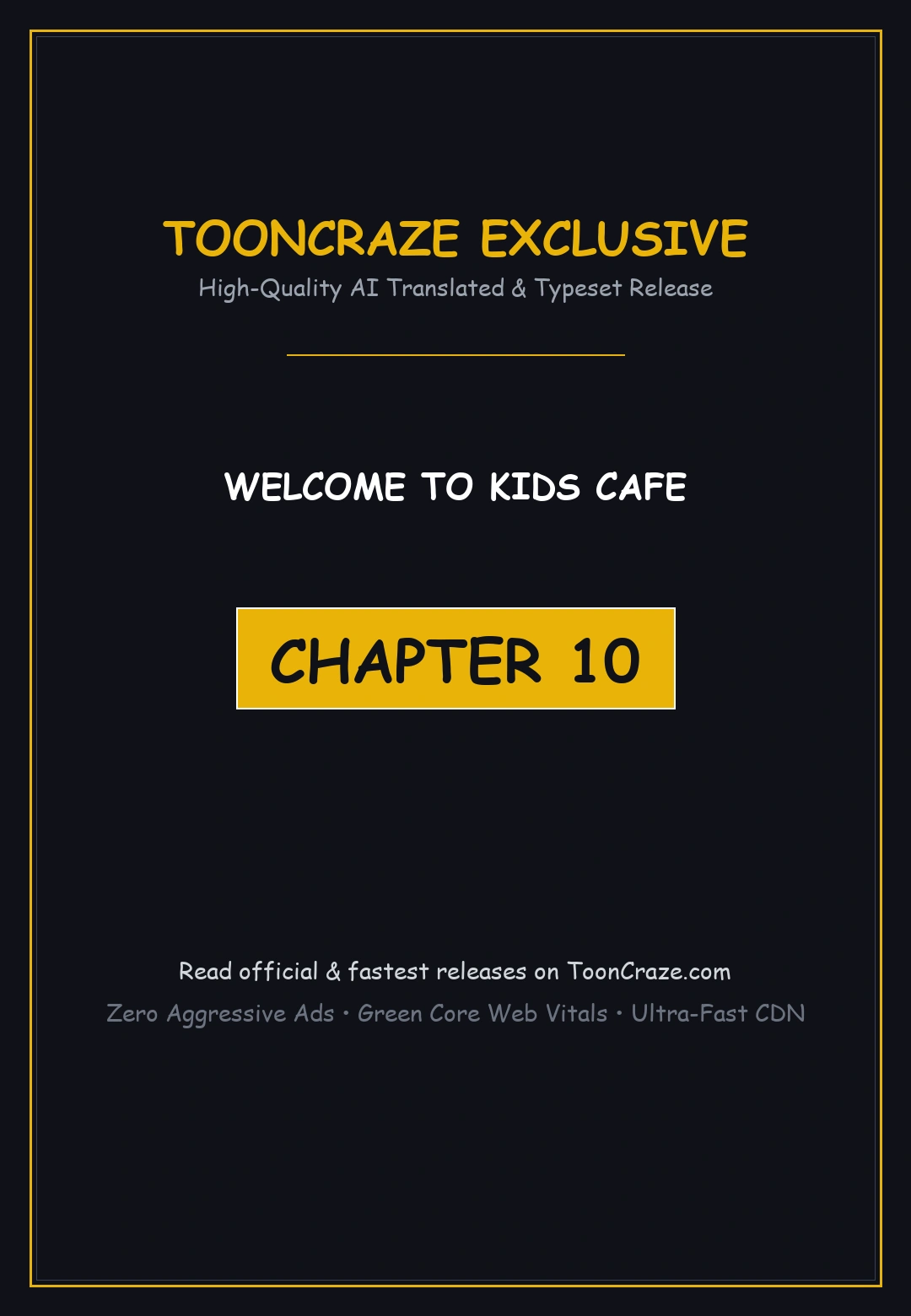 Welcome To Kids Cafe Manhwa Online Afagbb Chapter 10 - Page 1