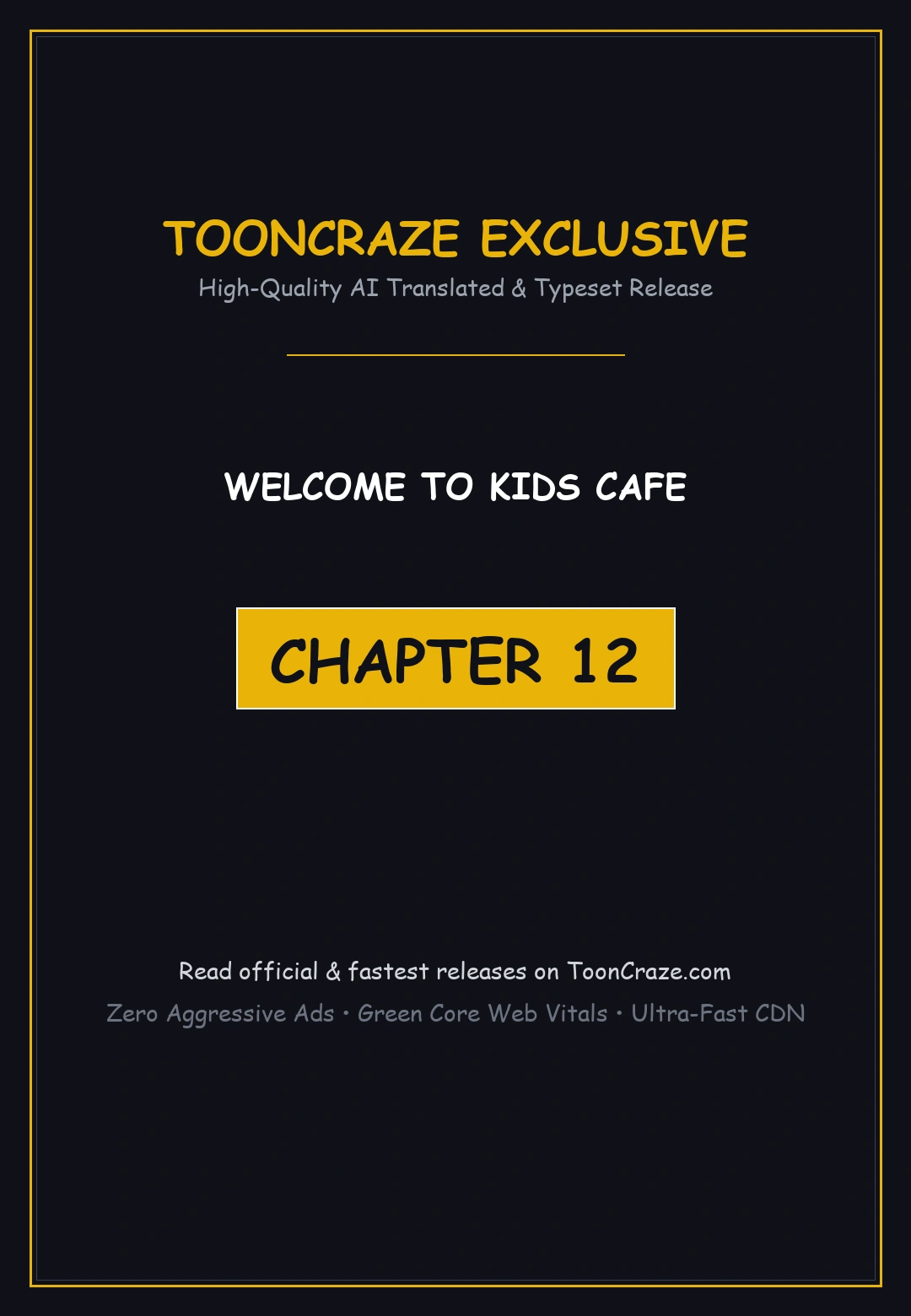 Welcome To Kids Cafe Manhwa Online Afagbb Chapter 12 - Page 1
