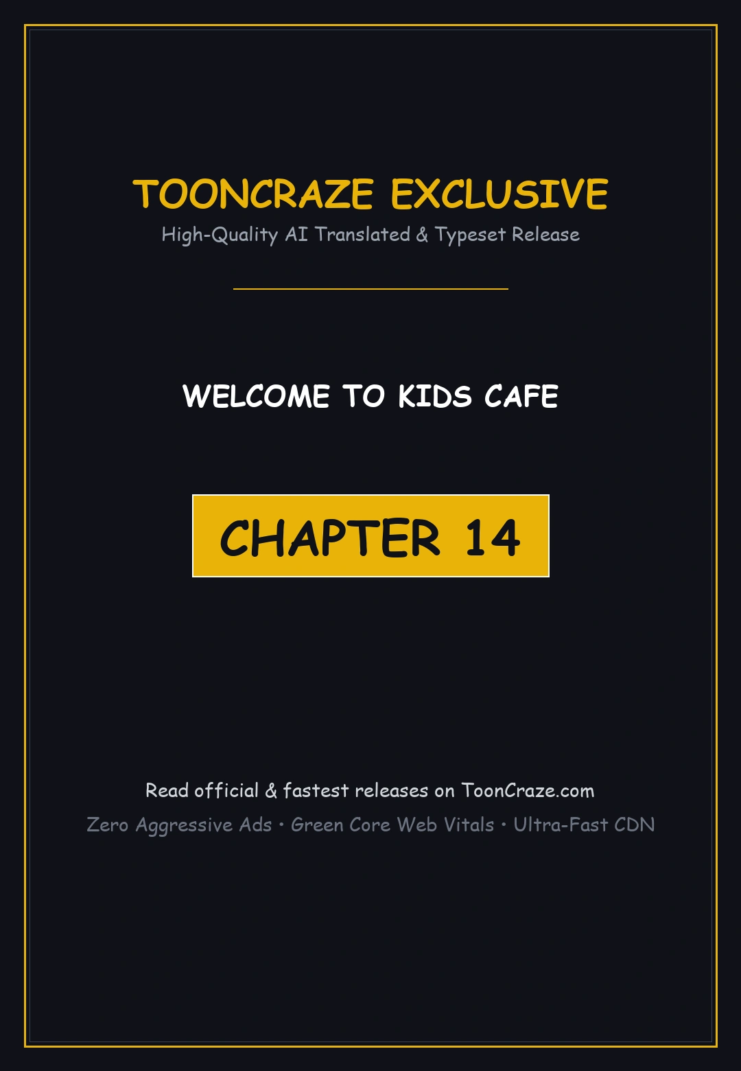 Welcome To Kids Cafe Manhwa Online Afagbb Chapter 14 - Page 1