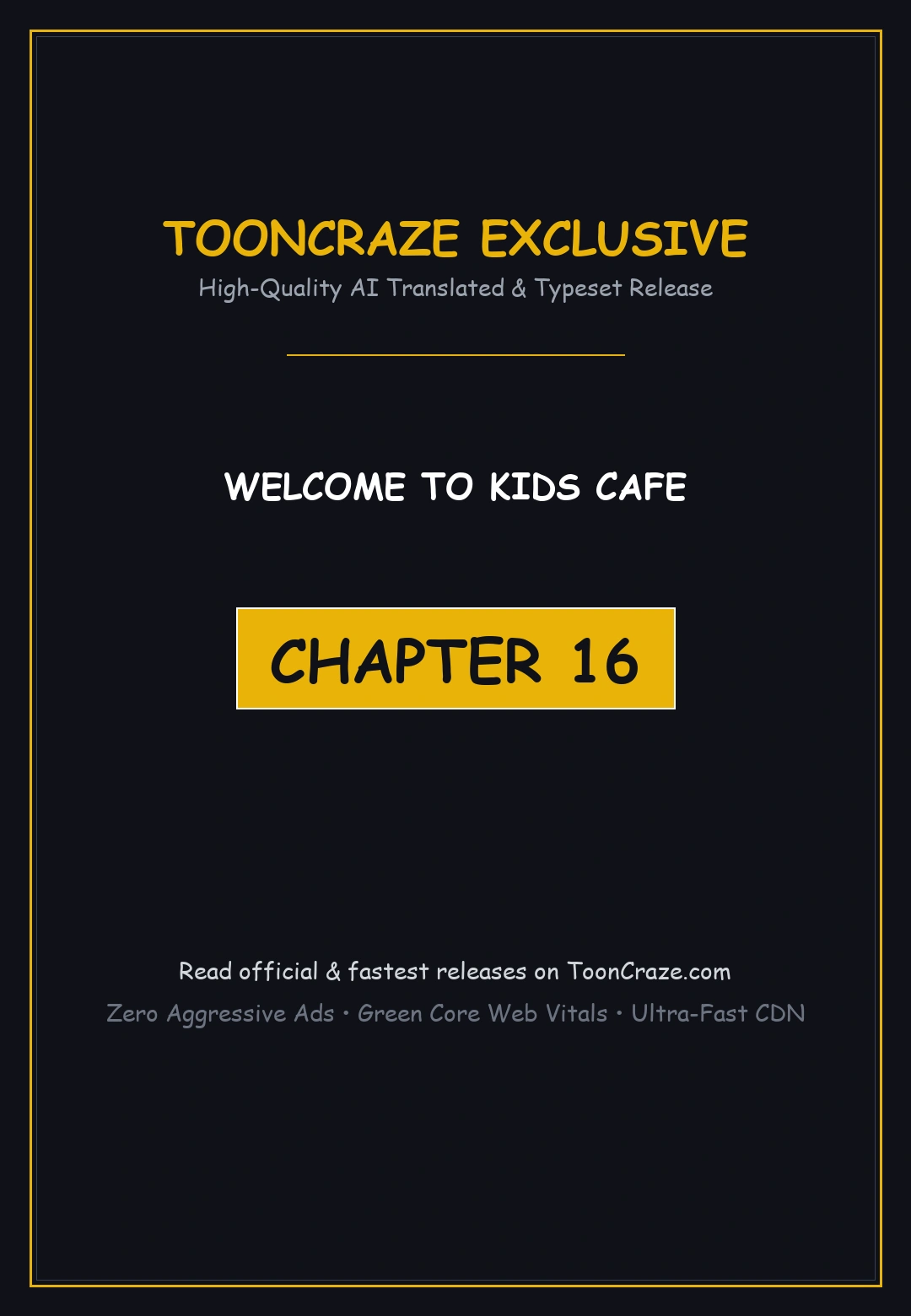 Welcome To Kids Cafe Manhwa Online Afagbb Chapter 16 - Page 1