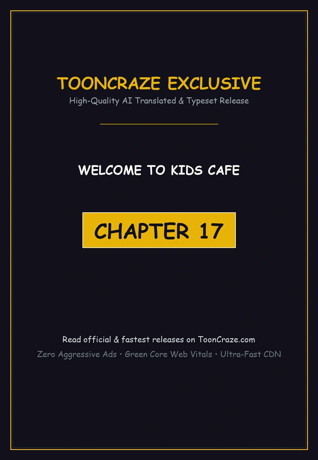 Welcome To Kids Cafe Manhwa Online Afagbb Chapter 17 - Page 1