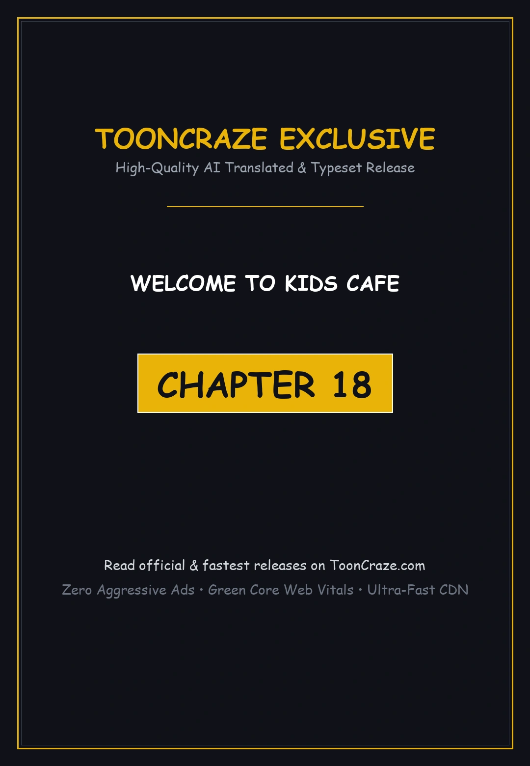 Welcome To Kids Cafe Manhwa Online Afagbb Chapter 18 - Page 1