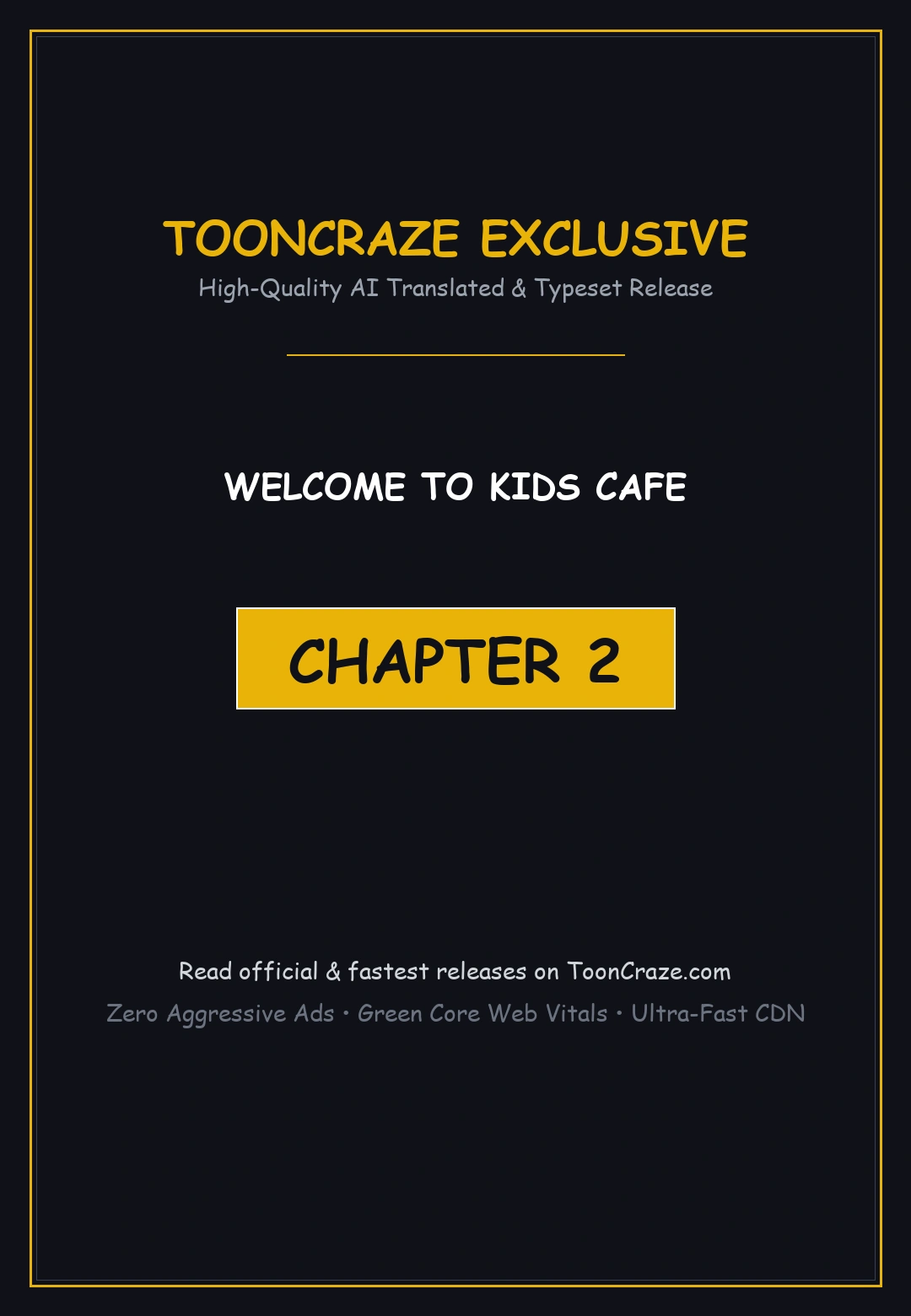 Welcome To Kids Cafe Manhwa Online Afagbb Chapter 2 - Page 1