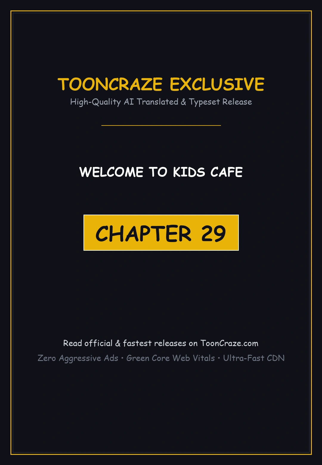 Welcome To Kids Cafe Manhwa Online Afagbb Chapter 29 - Page 1