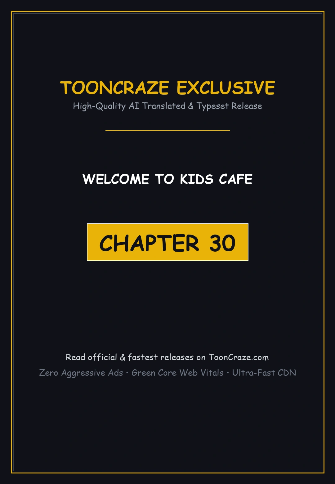 Welcome To Kids Cafe Manhwa Online Afagbb Chapter 30 - Page 1