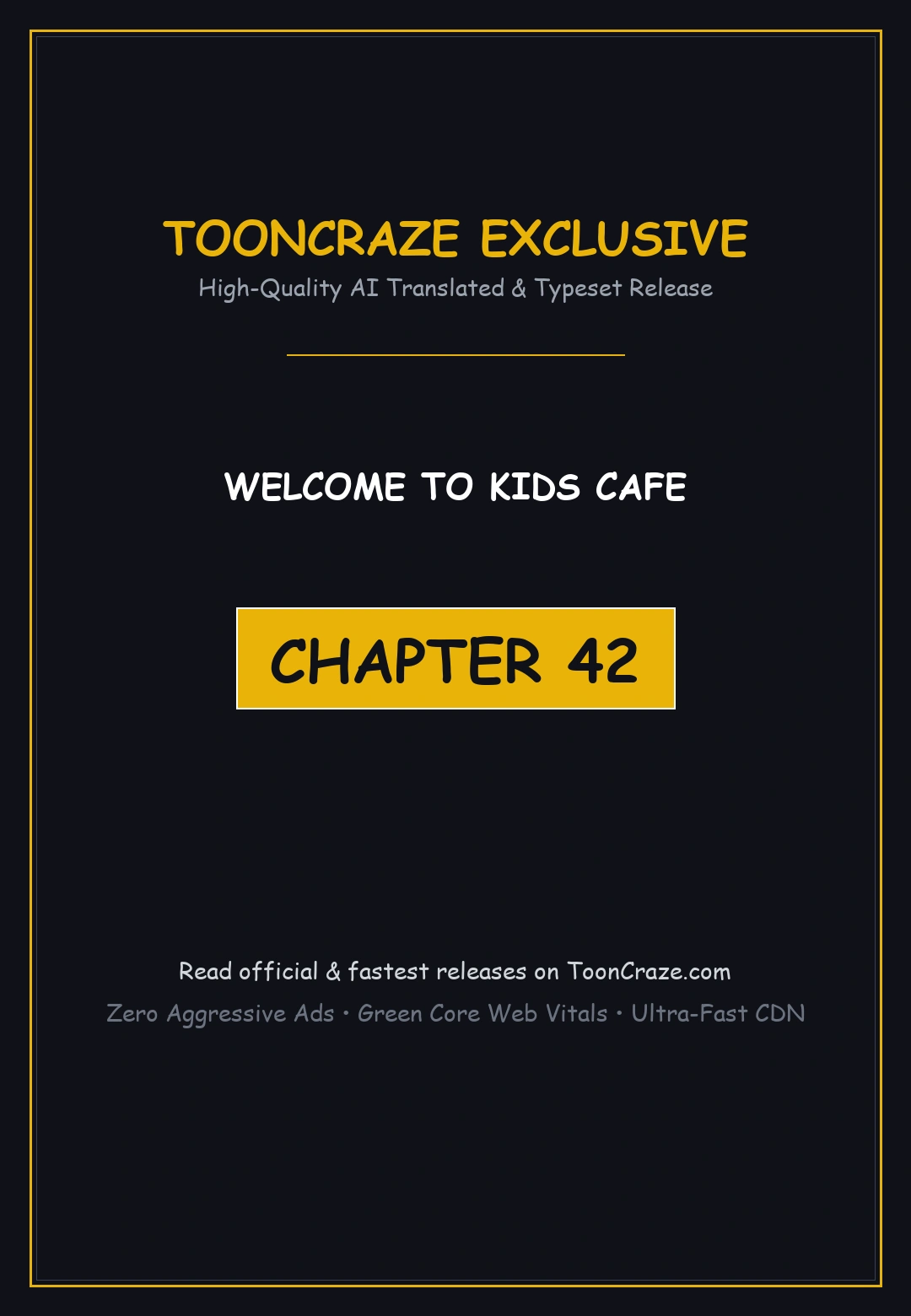 Welcome To Kids Cafe Manhwa Online Afagbb Chapter 42 - Page 1