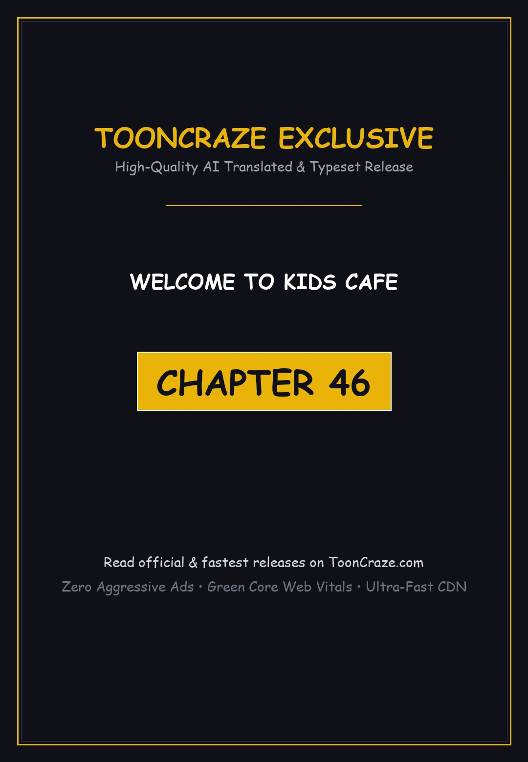 Welcome To Kids Cafe Manhwa Online Afagbb Chapter 46 - Page 1