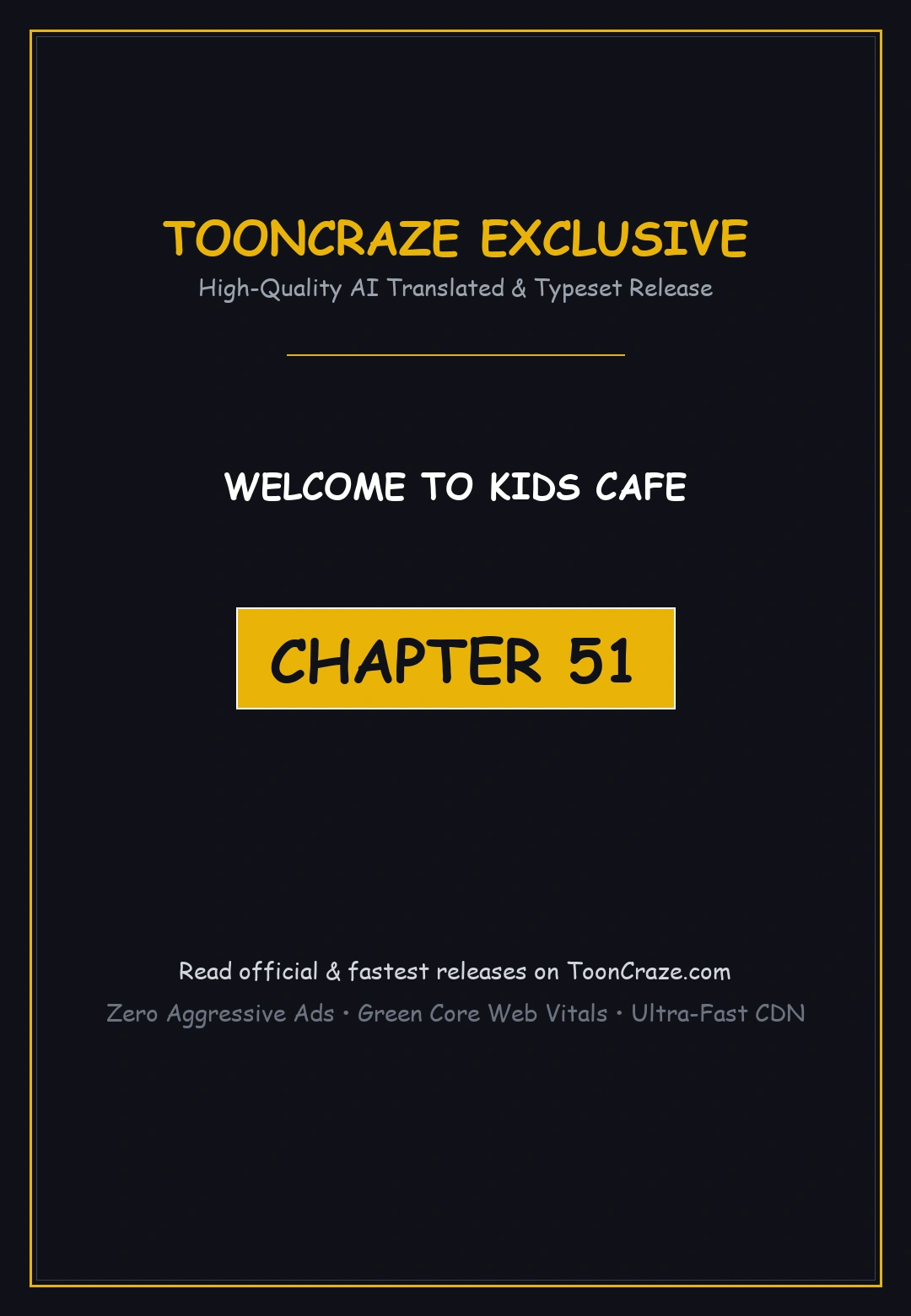 Welcome To Kids Cafe Manhwa Online Afagbb Chapter 51 - Page 1