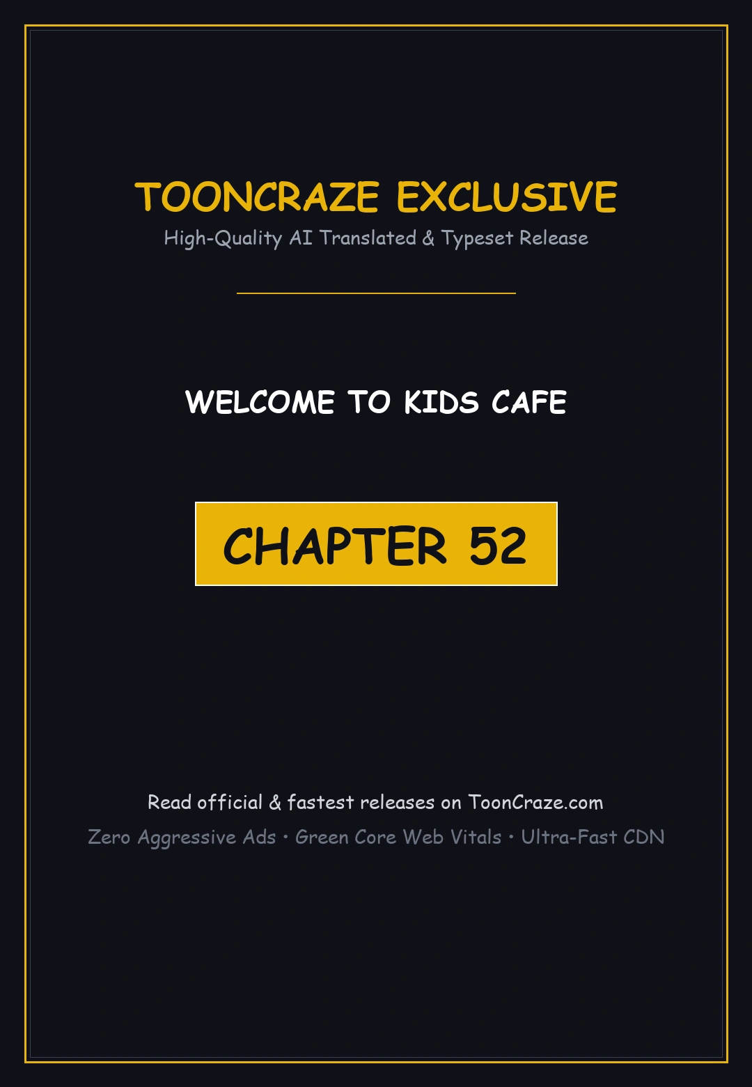 Welcome To Kids Cafe Manhwa Online Afagbb Chapter 52 - Page 1
