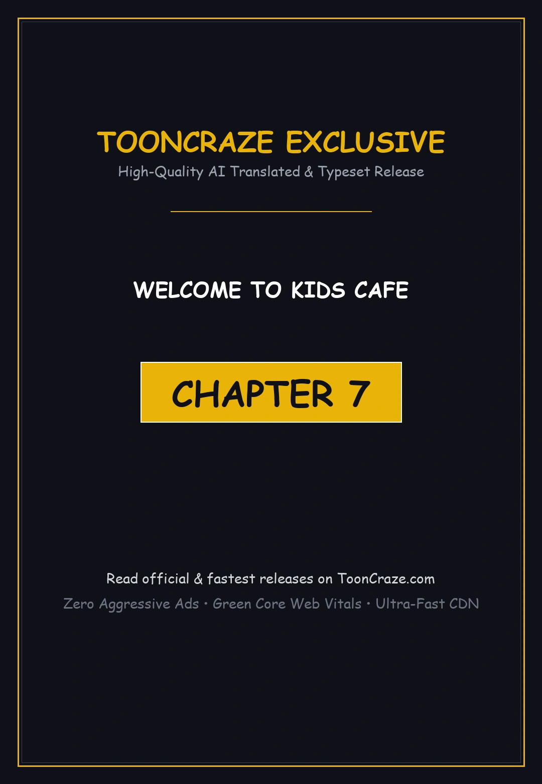 Welcome To Kids Cafe Manhwa Online Afagbb Chapter 7 - Page 1