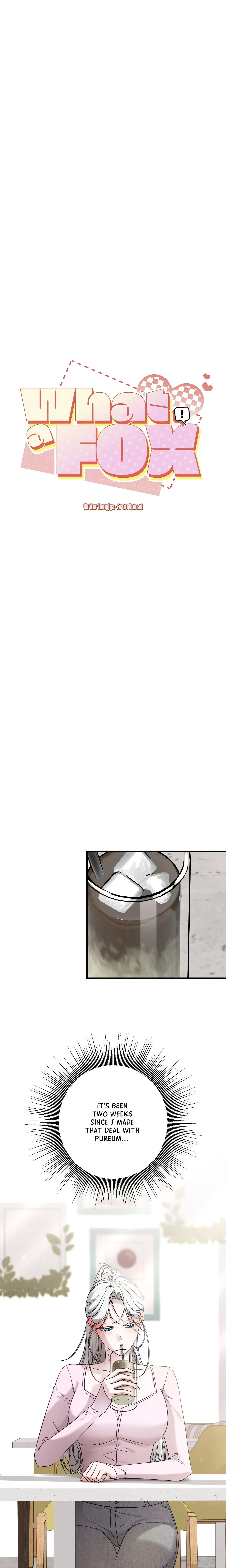 What A Fox Chapter 7 - Page 1