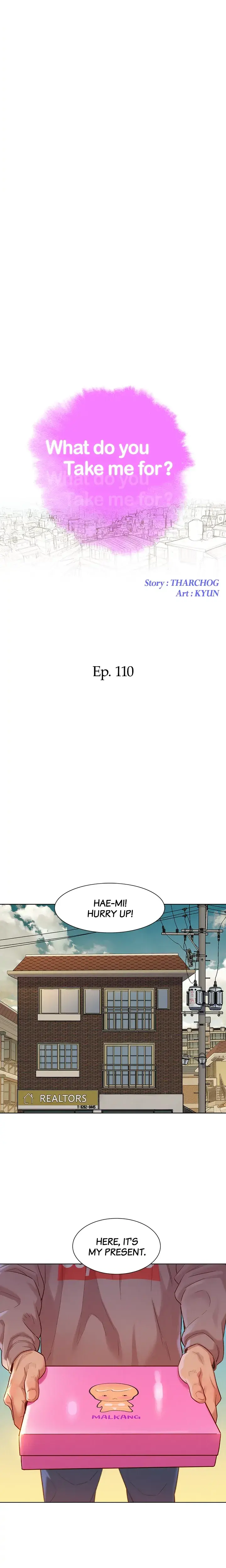 What Do You Take Me For Chapter 110 - Page 3