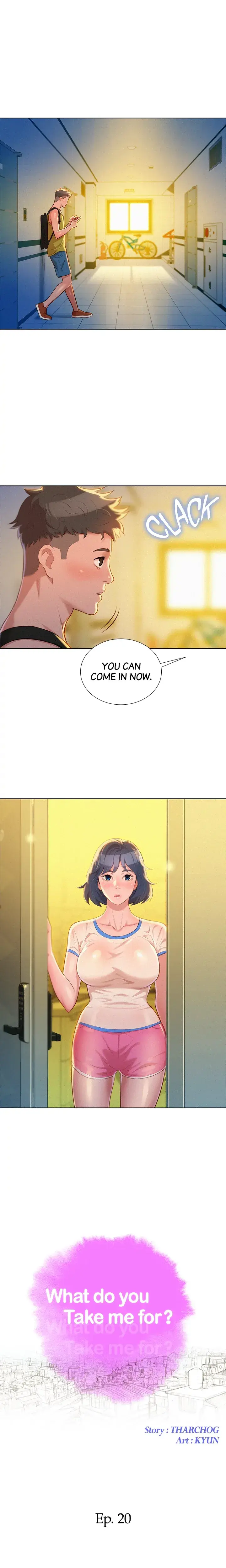 What Do You Take Me For Chapter 20 - Page 1