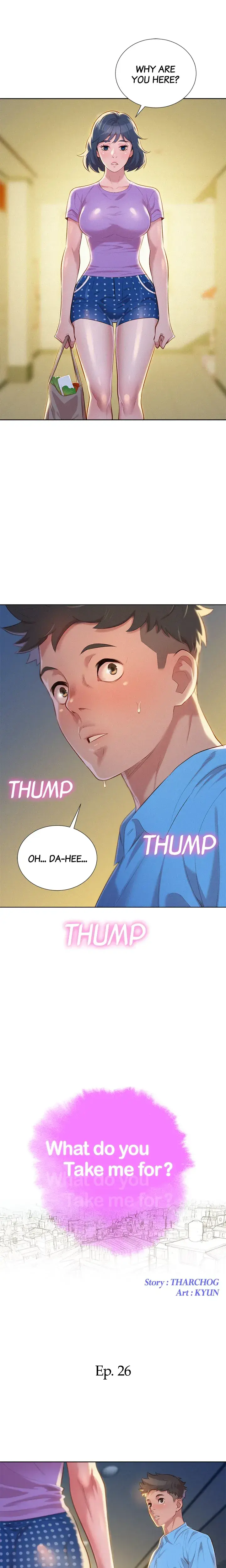What Do You Take Me For Chapter 26 - Page 1