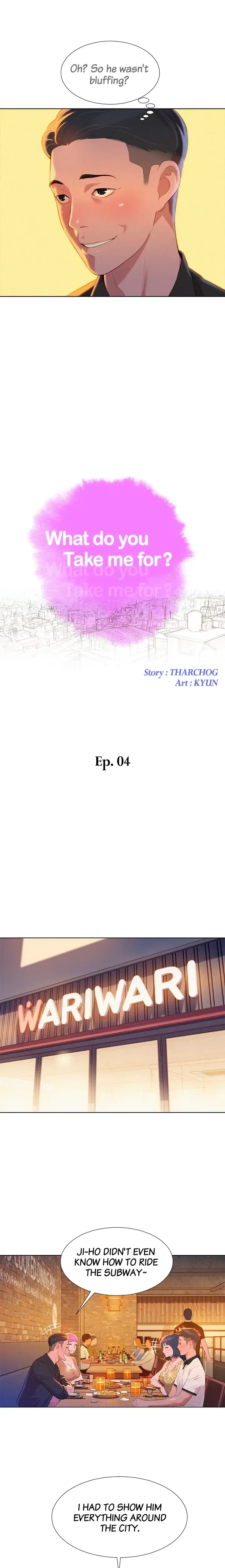 What Do You Take Me For Chapter 4 - Page 3