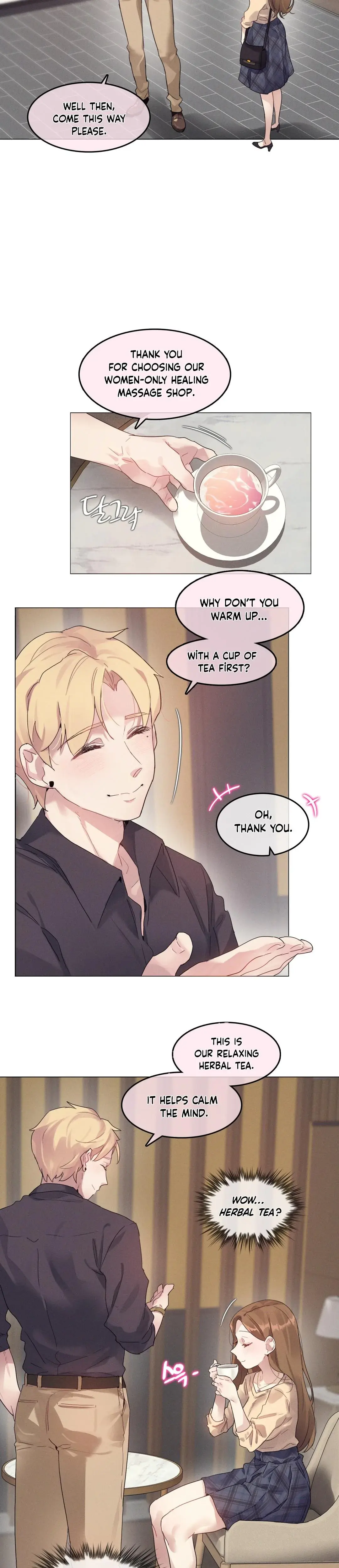 What Happened At The Hypnosis Massage Shop Chapter 1 - Page 10