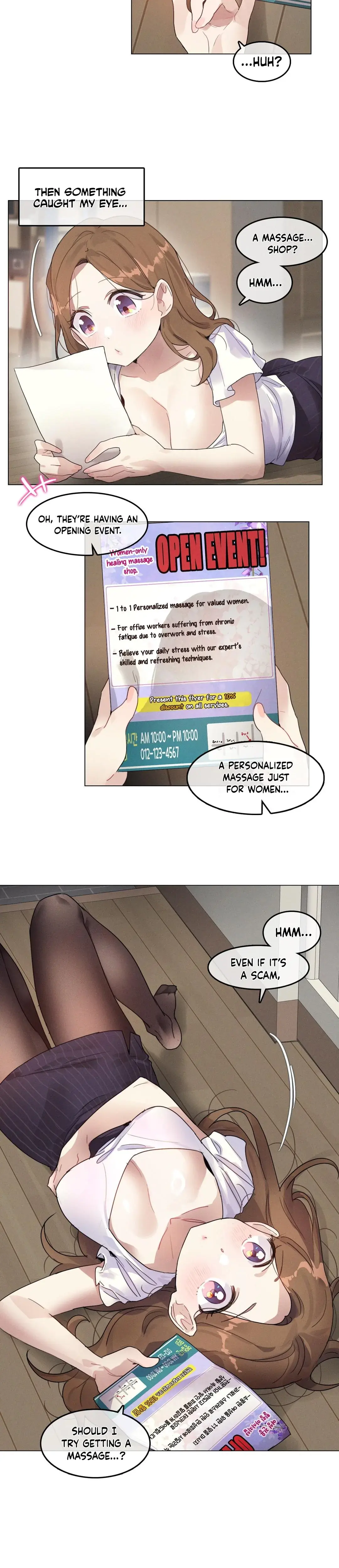 What Happened At The Hypnosis Massage Shop Chapter 1 - Page 6