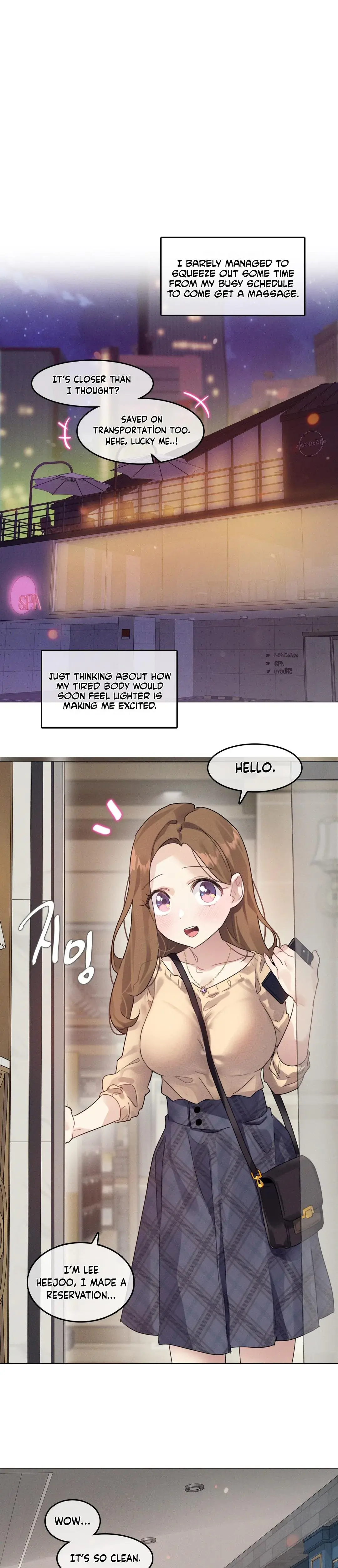 What Happened At The Hypnosis Massage Shop Chapter 1 - Page 7