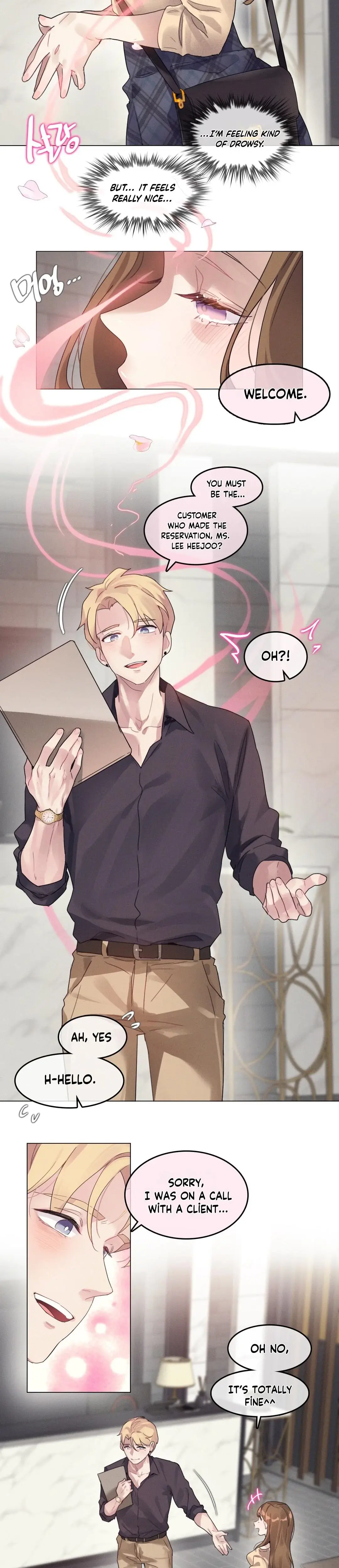 What Happened At The Hypnosis Massage Shop Chapter 1 - Page 9
