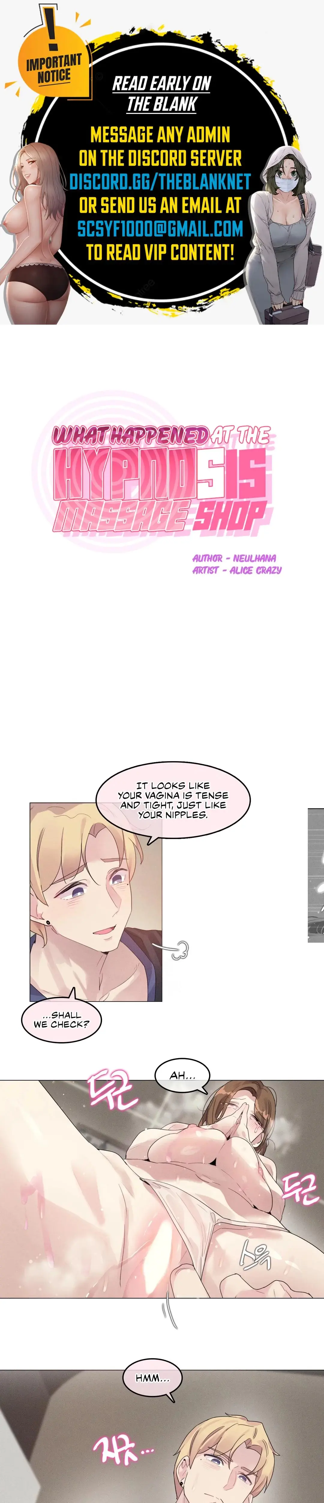 What Happened At The Hypnosis Massage Shop Chapter 4 - Page 1