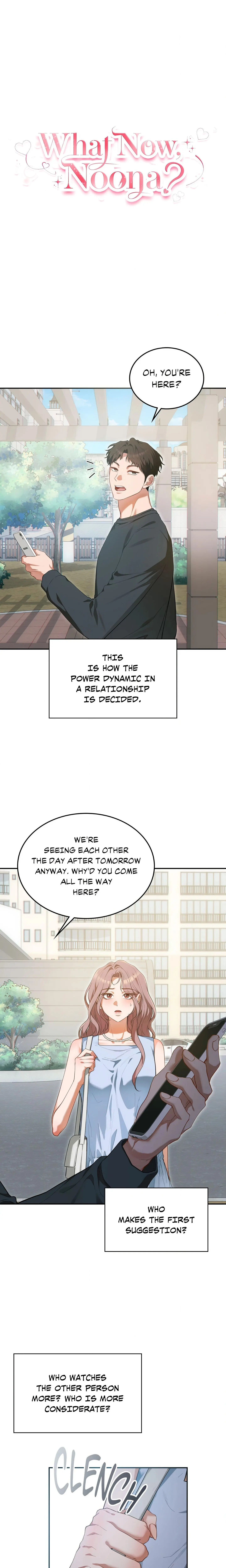 What Now Noona Chapter 1 - Page 1