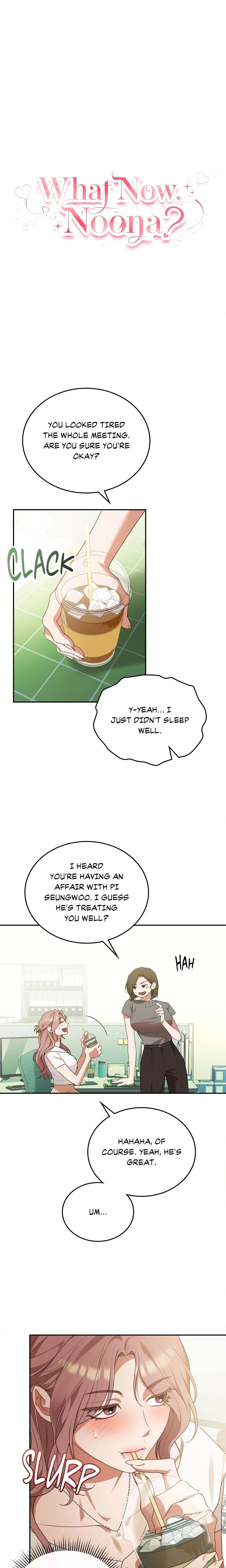 What Now Noona Chapter 9 - Page 1