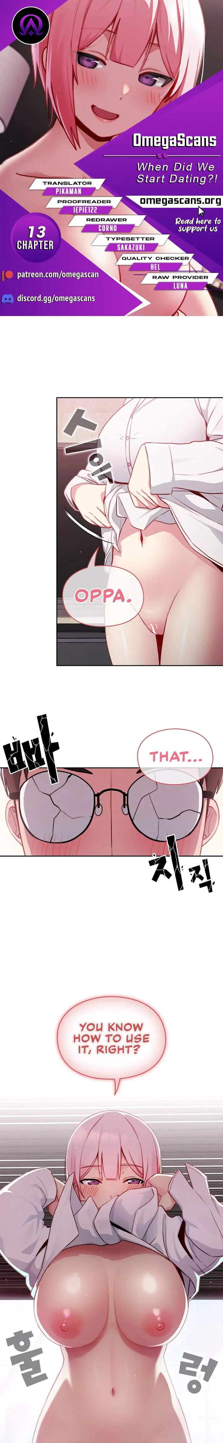 When Did We Start Dating Chapter 13 - Page 1