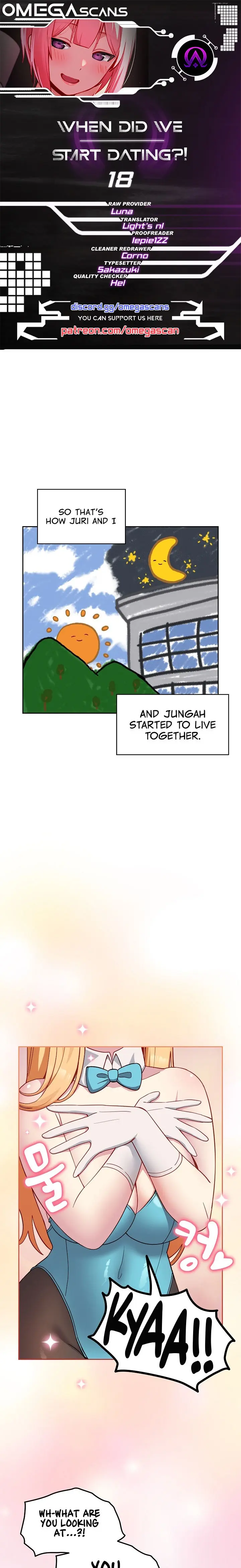 When Did We Start Dating Chapter 18 - Page 1