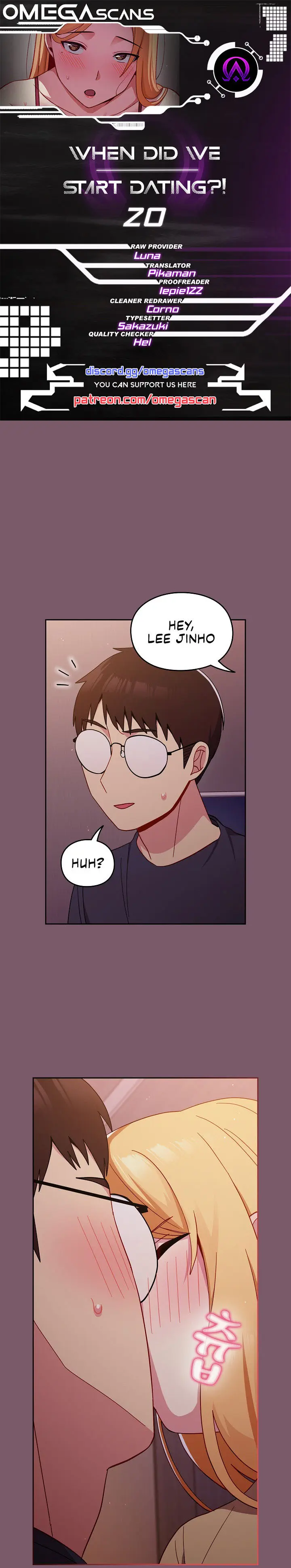 When Did We Start Dating Chapter 20 - Page 1